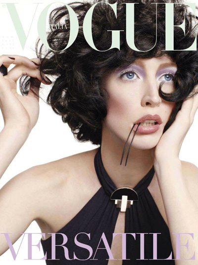 Raquel Zimmermann by Steven Meisel for Vogue Italia