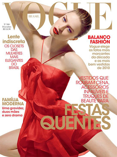 Raquel Zimmermann for Vogue Brasil