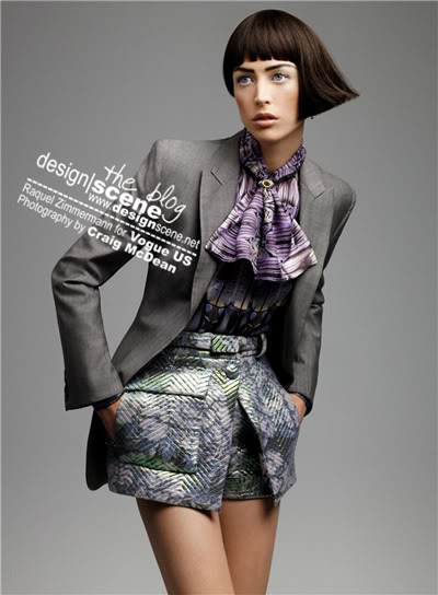 Raquel Zimmermann by Craig McDean