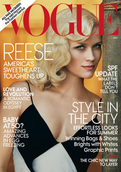 Reese Witherspoon for American Vogue May 2011