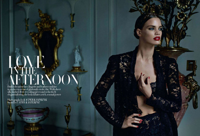 Rianne ten Haken by Kacper Kasprzyk for Harper’s Bazaar UK