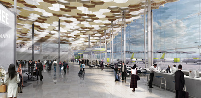 Haptic Architects Design Riga International Airport