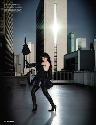 Dazed & Confused November 2007: Rinko Kikuchi by Norbert Schoerner