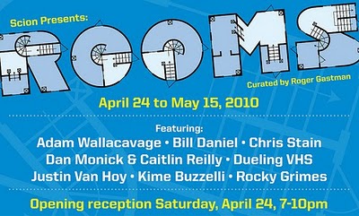 Rooms curated by Roger Gastman at SCION