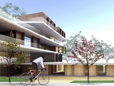Rose Garden Apartments by OFIS Architects