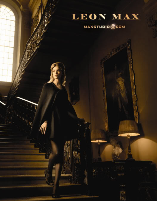 Rosie Huntington-Whiteley for Leon Max Fall 2010