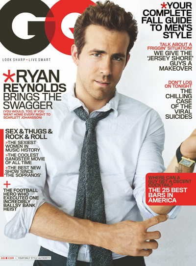 Ryan Reynolds by Peggy Sirota for GQ