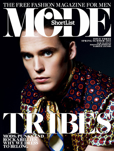 Sam Claflin for Shortlist Mode Spring Summer 2012