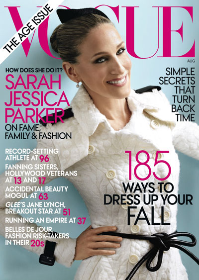 Sarah Jessica Parker in Burberry Prorsum for VOGUE US