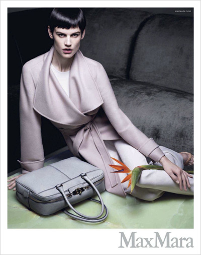 FIRST LOOK: Saskia de Brauw for MaxMara Spring Summer 2012