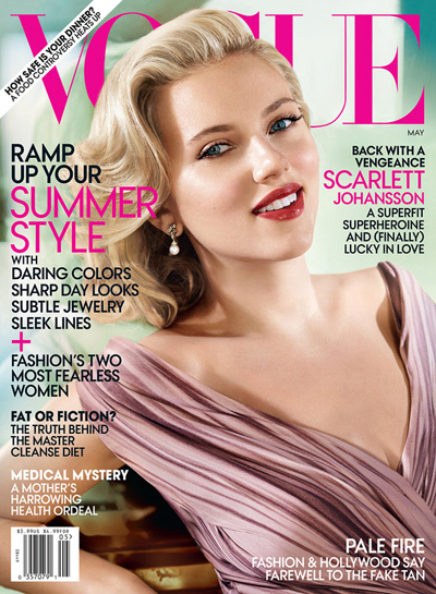 Scarlett Johansson for Vogue US May 2012
