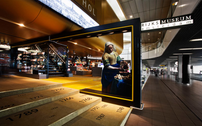 UXUS designs Rijksmuseum store at Schiphol airport