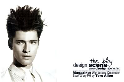 Sean O’pry in Wonderland by Tom Allen