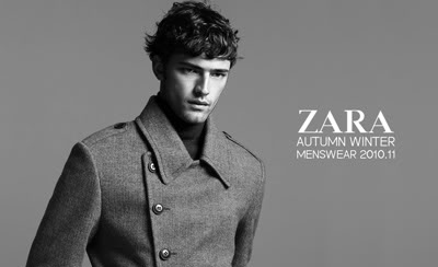 Sean O’Pry for ZARA FW2010.11
