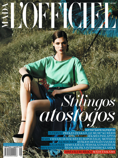 Sheila Marquez for L’Officiel Lithuania July 2011