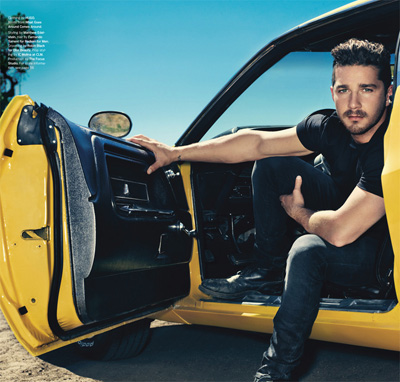 Shia Labeouf by Matthias Vriens-McGrath for Details