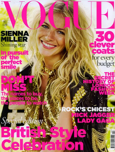 Sienna Miller for Vogue UK by Mario Testino