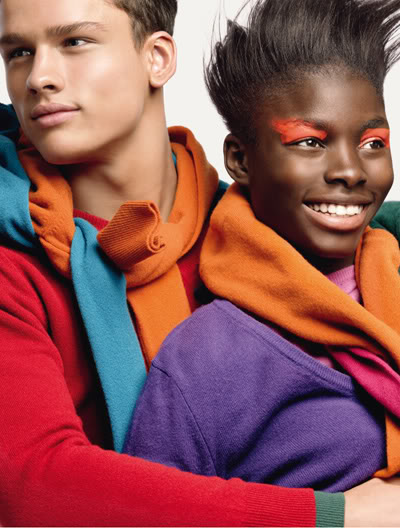 Simon Nessman and Jeneil Williams for Benetton