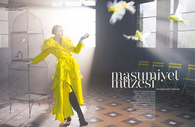 Siri Tollerod by Sophie Delaporte for Vogue Turkey