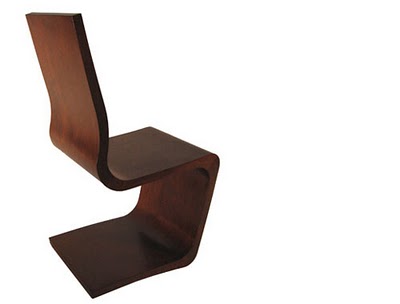 Slab D-Chair by Brothers Dressler
