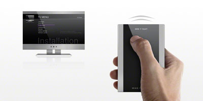 Slide’n’Touch Remote Control by Mike Flache