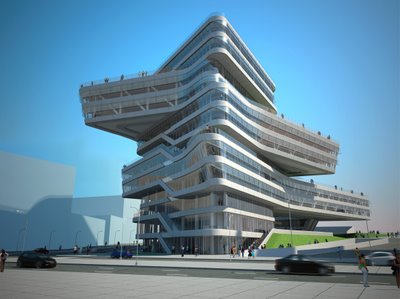 Spiral Tower by Zaha Hadid