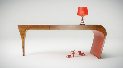 Splinter Works’ Stiletto Desk