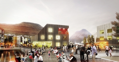 Sustainable City in the Faroe Islands by Henning Larsen Architects
