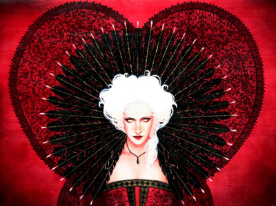 Sylvia Ji’s Gilded Roses at Corey Helford Gallery