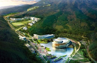 Taekwondo Park World Headquarters by Samoo Architecture PC