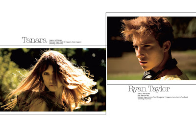IMG models showcard: Ryan Taylor and Tanara