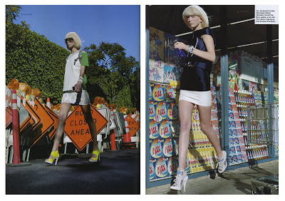 Tanya Dziahileva by Miles Aldridge