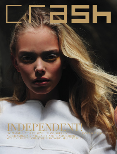 Tanya Dziahileva for Crash Fall 2011