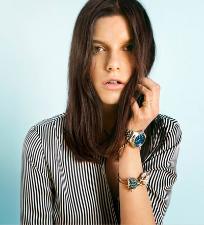 Tatiana Cotliar for Massimo Dutti February 2012