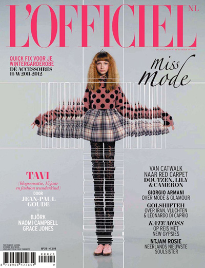 Tavi Gevinson by Jean-Paul Goude L’Officiel NL