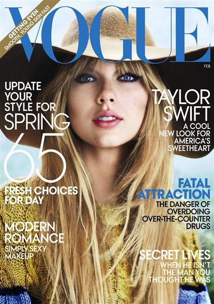 Taylor Swift for Vogue US February 2012