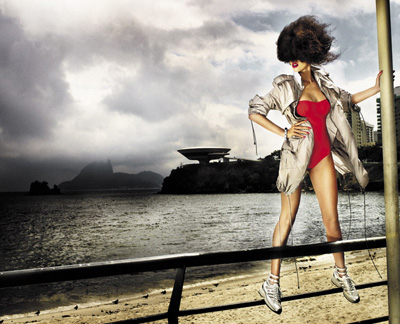 Thais Oliveira by Matthias Vriens-McGrath for Glamour Germany