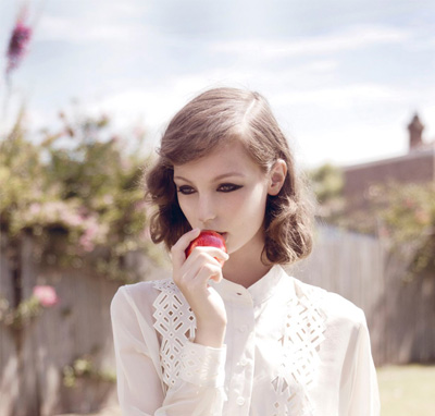 The Apple Of My Eye by Liz Ham for Helmet