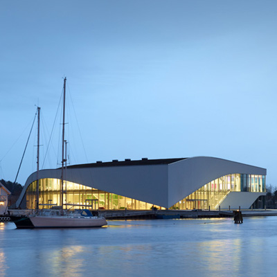 “The Arch” Cultural Center by 3XN