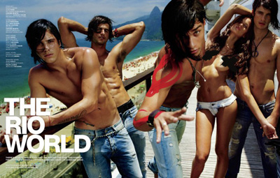 The Rio World by Mario Testino