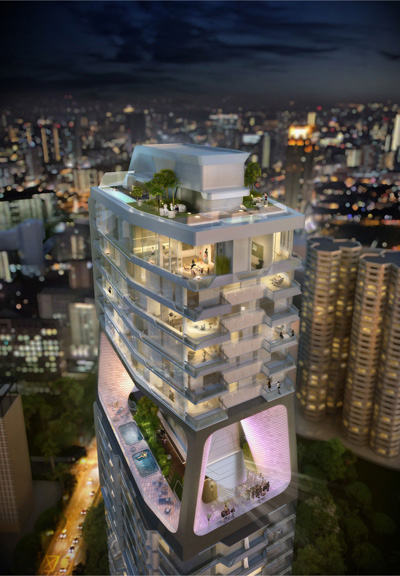 The Scotts Tower by UNStudio