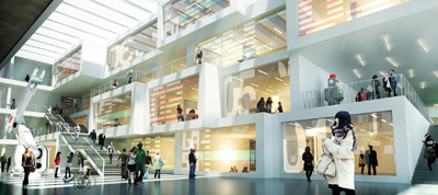 The Technical University of Lausanne by Henning Larsen Architects