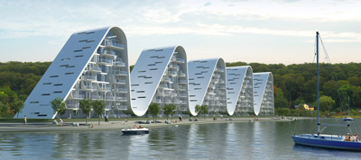 The Wave by Henning Larsen Architects
