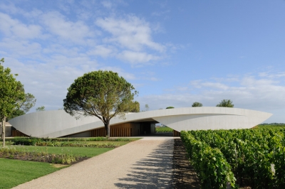The Winery Under the Hill by Christian de Portzamparc