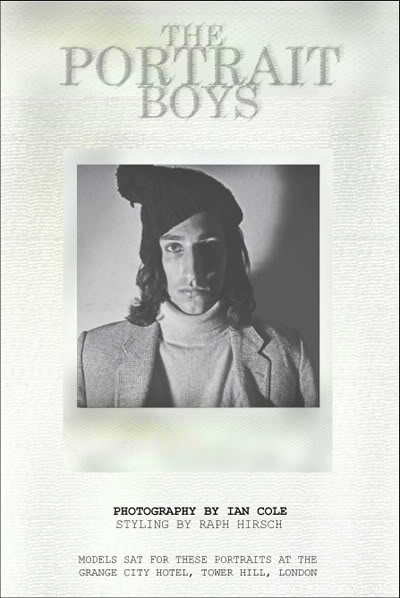 The Portrait Boys by Ian Cole