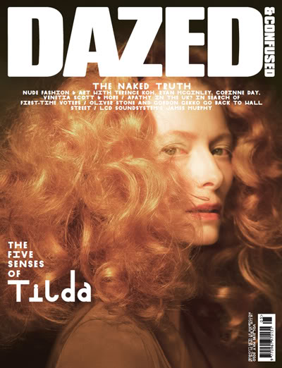 Tilda Swinton for DAZED & Confused