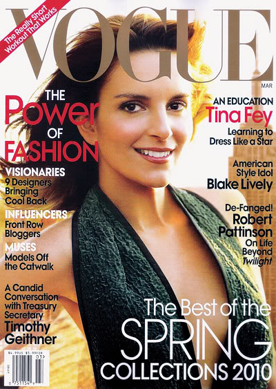 Tina Fey for VOGUE