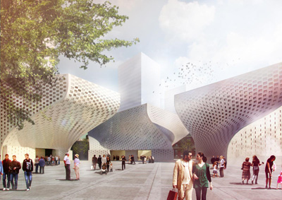 Tirana Culture Centre by Bjarke Ingels Group