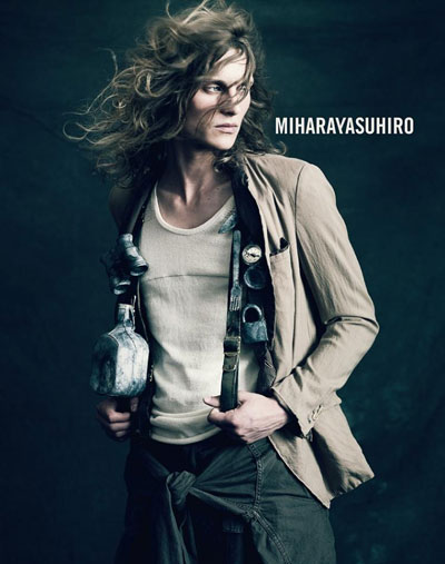 Tomek Szczukiecki for Miharayasuhiro Spring Summer 2011