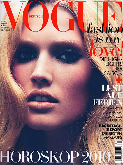 Toni Garrn for Vogue Deutsch